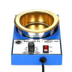 Didelis 300W lydmetalio lydymo puodas