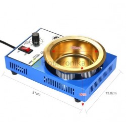 Didelis 300W lydmetalio lydymo puodas