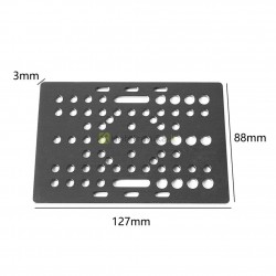 127 x 88 mm karietėlės plokštė