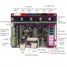 MKS Robin Nano V1.2 32-bitų valdymo plokštė