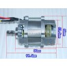 Bešepetėlinis 12-21V DC 22000 rpm motoras su sraigtine ašimi