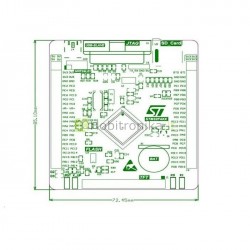 STM32F407 ARM Cortex-M4 STM32 plokštė