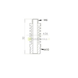 OMG-V2 ekstruderio direct-drive perėjimas