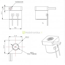 CHC V6 24V Keraminio kaitinimo elemento rinkinys