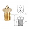 0.4mm didelio plastiko srauto antgalis 1.75mm gijai