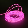 Rožinis 5m el-wire laidas