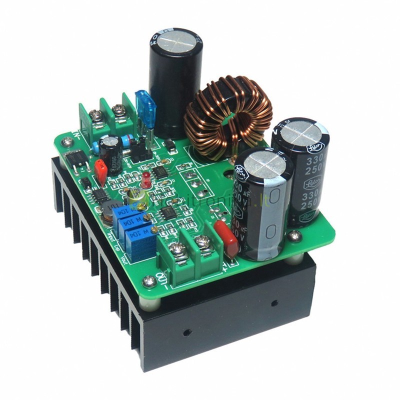 900W 15A įtampą 12-130V aukštinantis keitiklis