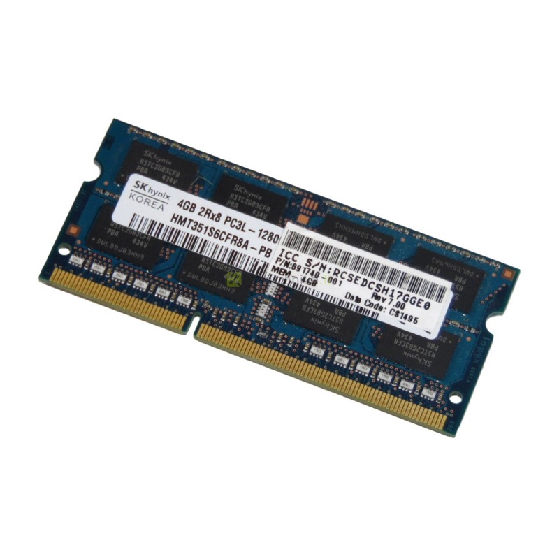 SKHynix 4 GB DDR3 SO-DIMM 1600 MHz 691740-001 SALE