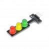 Indikacinis trijų spalvų 10mm LED modulis