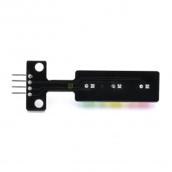 Indikacinis trijų spalvų 10mm LED modulis