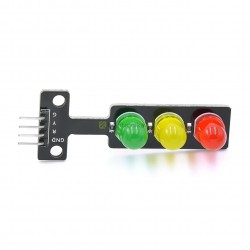 Indikacinis trijų spalvų 10mm LED modulis