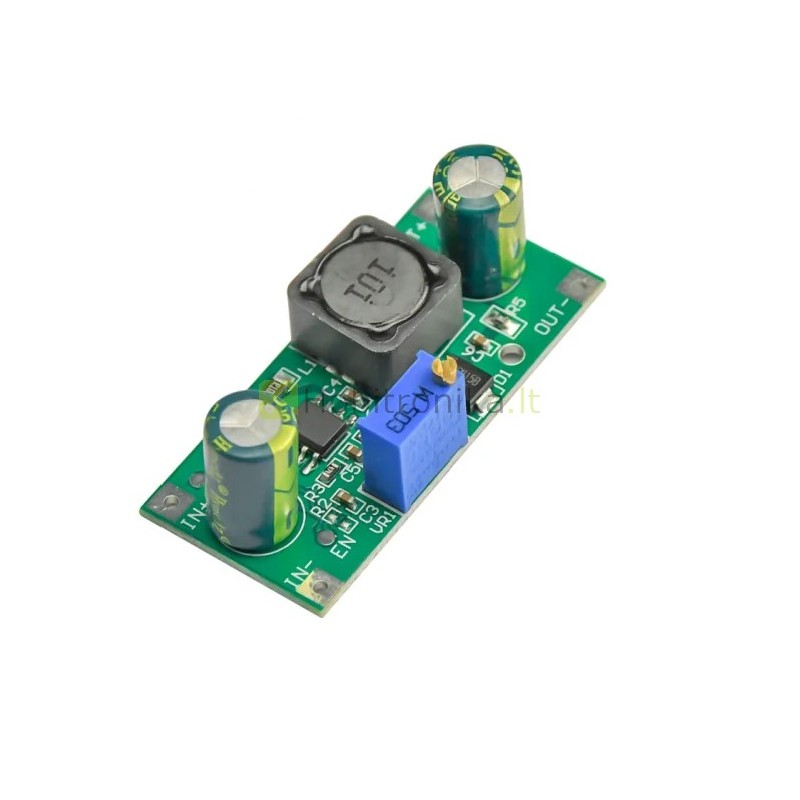 Įtampą iki 100V į 1.25V-48V žeminantis keitiklis