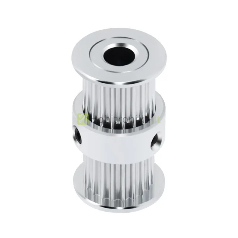 Dvigubas skriemulys-dantratis 5mm GT2 20T W6