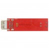 Dvigubas 6-40V USB DC-DC įtampą žeminantis keitiklis