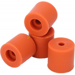 16x18mm silikoniniai antivibraciniai cilindrai kaitinamajam padui