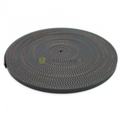 1m GT2 dirželis 6mm pločio (sustiprintas)
