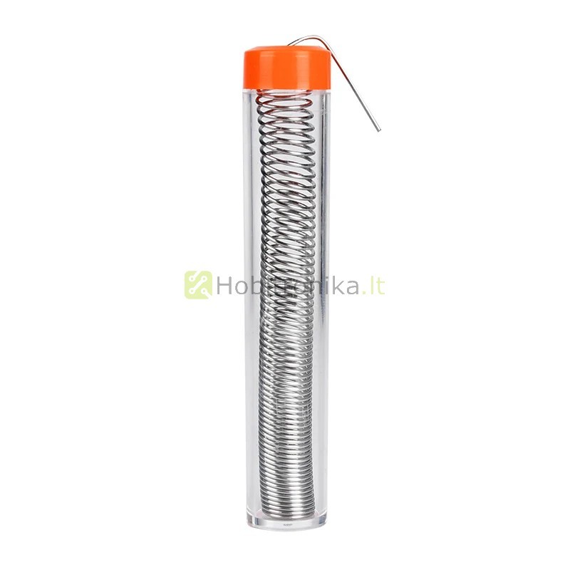 0.8mm 10g lydmetalio tūtelė su fliusu 2%