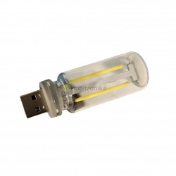 Prisilietimu valdoma stiklinė USB Type-A touch lemputė